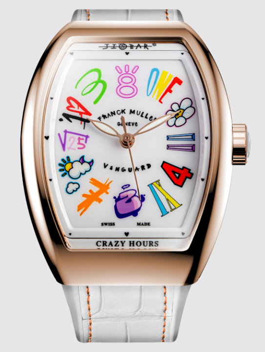 Buy Franck Muller Vanguard Crazy Hours Jisbar Replica Watch for sale Cheap Price V 32 CH JSR LTD 5N (BC)